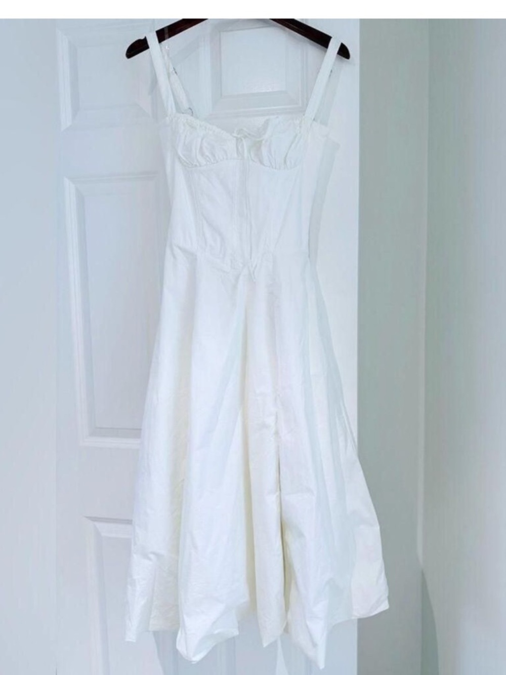 NOT AVAILABLE House of CB Carmen White Corset Midi Dress size L Cup A-C NWOT - Picture 3 of 5